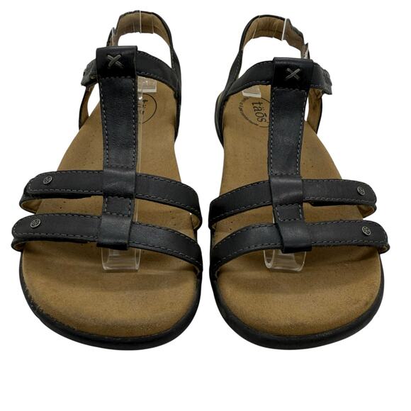 Taos Trophy 2 Sandals in Black size 8 - Picture 2 of 6